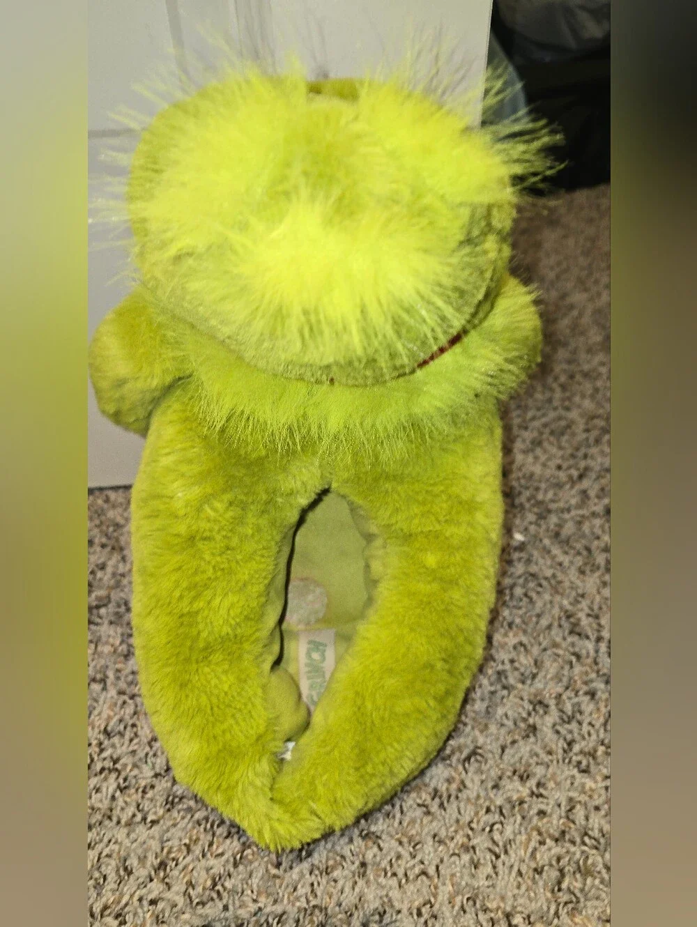 Christmas Grinch slippers US Men Size 10/11